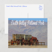 Death Valley National Park, California Post Card Briefkaart (Voorkant / Achterkant)