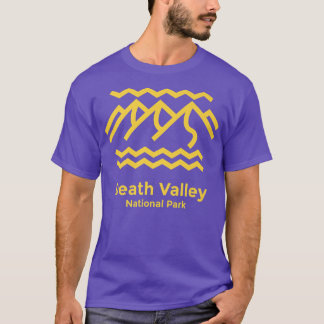 Death Valley National Park California Retro Graphi T-shirt