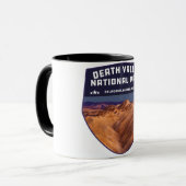 Death Valley National Park California souvenir Mok (Voorkant links)