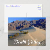 Death Valley National Park, Californië Briefkaart (Voorkant / Achterkant)