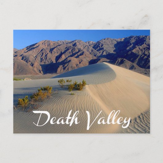 Death Valley National Park, Californië Briefkaart (Voorkant)