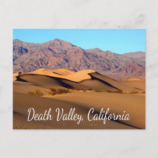 Death Valley National Park, Californië Briefkaart (Voorkant)