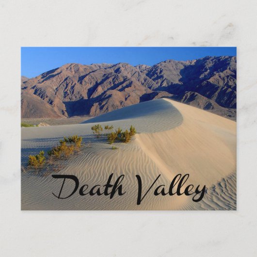 Death Valley National Park, Californië Briefkaart (Voorkant)