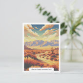 Death Valley National Park, Californië, Verenigde Briefkaart (Staand voorkant)