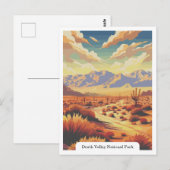 Death Valley National Park, Californië, Verenigde Briefkaart (Voorkant / Achterkant)