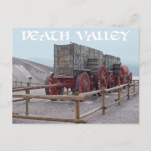 Death Valley National Park, Californië - VS Briefkaart (Voorkant)
