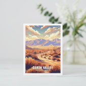 Death Valley National Park, Californië, VS Briefkaart (Staand voorkant)