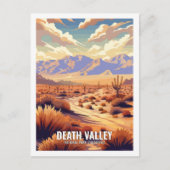 Death Valley National Park, Californië, VS Briefkaart (Voorkant)
