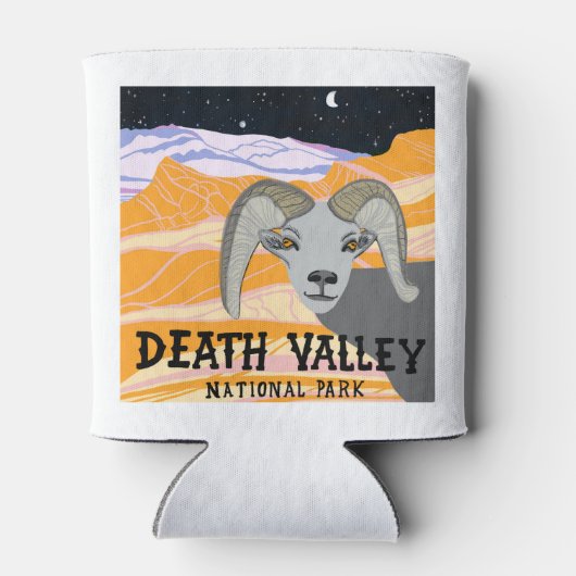 Death Valley National Park Californische woestijn Blikjeskoeler (Achterkant)