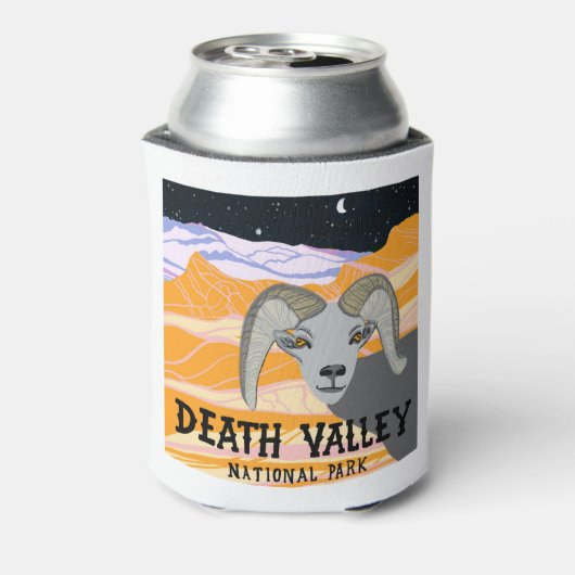 Death Valley National Park Californische woestijn Blikjeskoeler (Blikje Achterkant)
