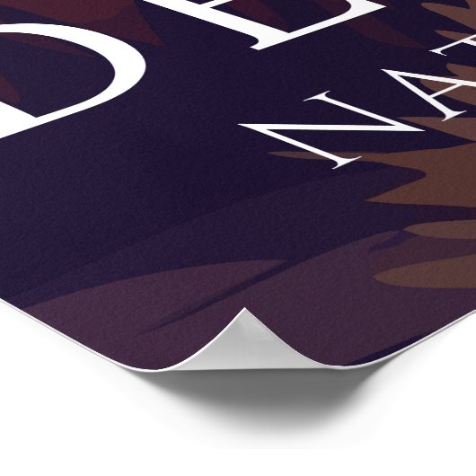 Death Valley National Park Desert Landscape Poster (Hoek)