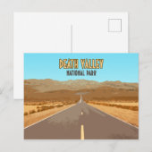 Death Valley National Park Nevada California Briefkaart (Voorkant / Achterkant)