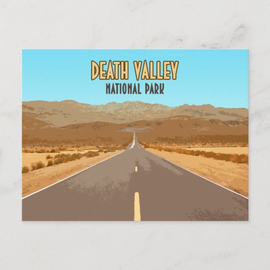 Death Valley National Park Nevada California Briefkaart (Voorkant)
