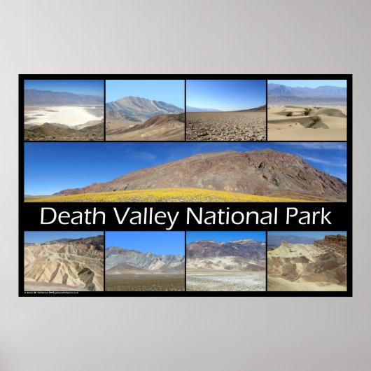 Death Valley National Park Poster (Voorkant)