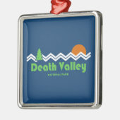 Death Valley National Park Retro Metalen Ornament (Links)