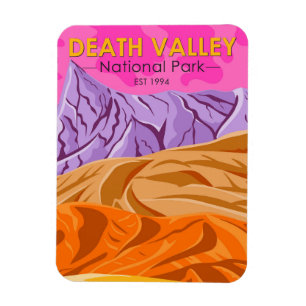 Death Valley National Park Sand Dunes  Magneet