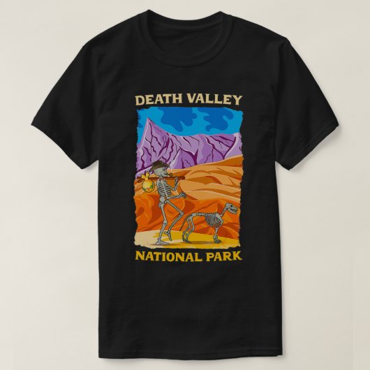 Death Valley National Park US California Nevada T-shirt (Design voorkant)