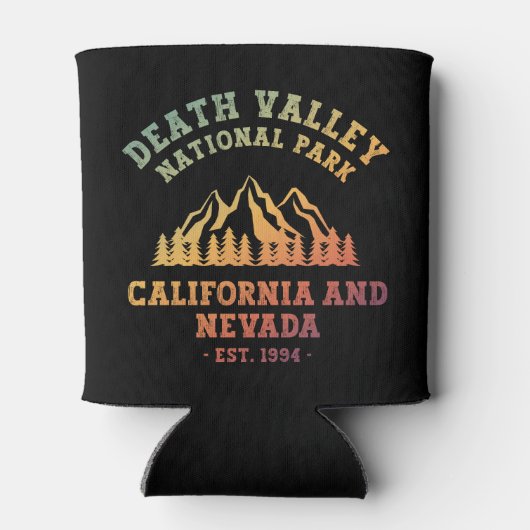 Death Valley National Park USA Gradiënt Blikjeskoeler (Achterkant)