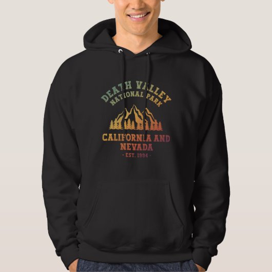 Death Valley National Park USA Gradient Hoodie (Voorkant)