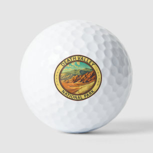 Death Valley National Park Vintage Reiskunst Golfballen