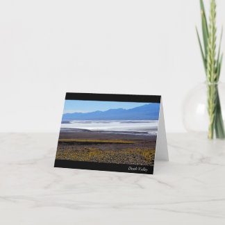 Death Valley Note Card Kaart