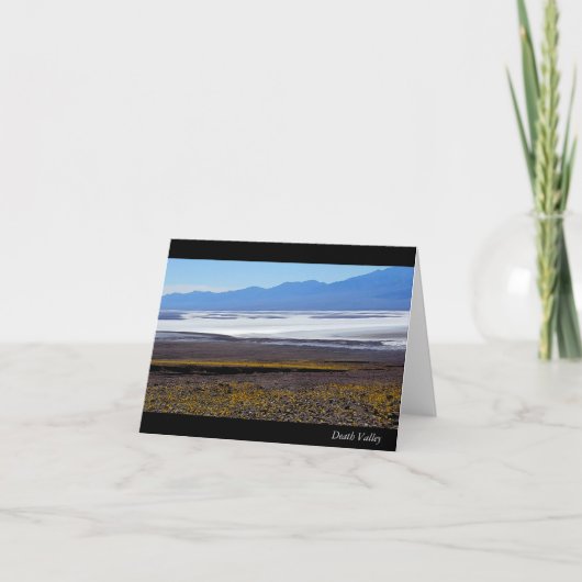 Death Valley Note Card Kaart (Voorkant)