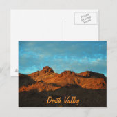 Death Valley Post Card Briefkaart (Voorkant / Achterkant)