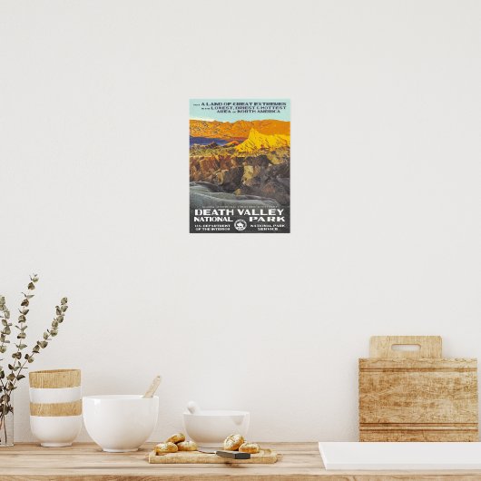 Death Valley Poster (Keuken)