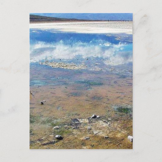 Death Valley Salt Briefkaart (Voorkant)