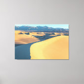 Death Valley Sand Dunes Canvas Afdruk (Voorkant)