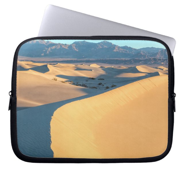Death Valley Sand Dunes Laptop Sleeve (Voorkant)