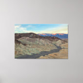 Death Valley Sunrise Canvas Afdruk (Voorkant)