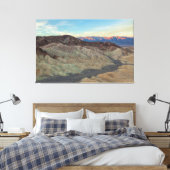 Death Valley Sunrise Canvas Afdruk (Insitu (Slaapkamer))