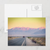 Death Valley Sunset Briefkaart (Voorkant / Achterkant)