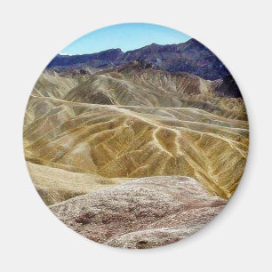 Death Valley Zabriskie Point Sand Desert Magneet