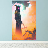 Death Warmed Over Canvas Afdruk (Insitu (Houten vloer))