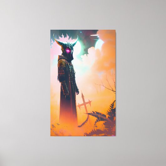 Death Warmed Over Canvas Afdruk (Voorkant)