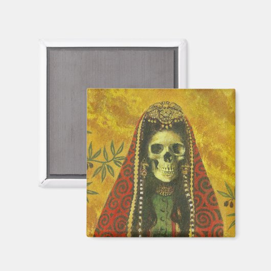 Death Witch Fridge Magnet (Voorkant / Achterkant)