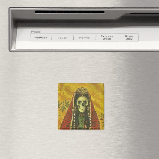 Death Witch Fridge Magnet (Insitu (Vaatwasser))
