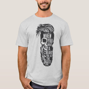 Deathead: pripster beard rebel baard co t-shirt