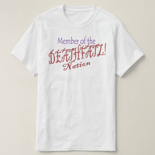 DeathFatZ! Nation T-shirt (Design voorkant)