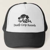 deathgripblacklogo trucker pet (Voorkant)