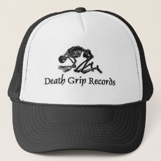 deathgripblacklogo trucker pet
