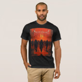 Deathkrush - Canvas T-shirt Plague protocol (Voorkant volledig)