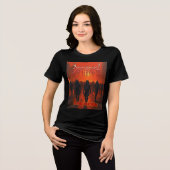 Deathkrush - Canvas T-shirt Plague protocol female (Voorkant volledig)