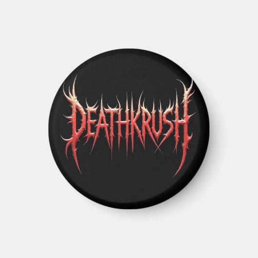 Deathkrush - magnet (Voorkant)