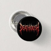 Deathkrush - Pin button (Voorkant /achterkant)