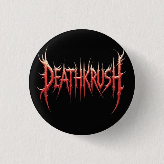 Deathkrush - Pin button (Voorkant)