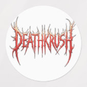 Deathkrush - Stickers (Design 2)