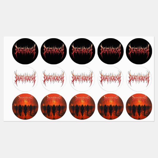 Deathkrush - Stickers (Vel)